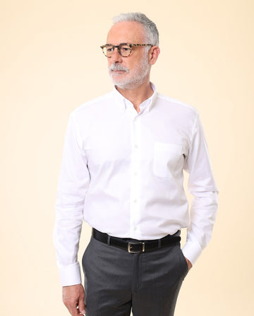 White Classic Shirt 100% Cotton